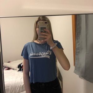 California crop top!